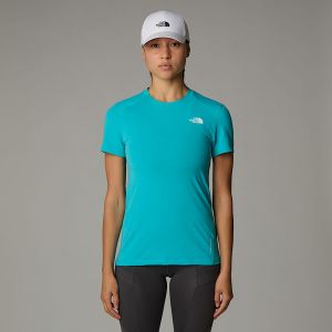 The North Face T-shirt Lightning Alpine manches courtes bleu turquoise femme - L