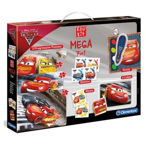 Clementoni Edukit Mega 7 en 1 Disney Cars 3