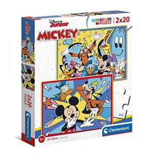 Image de Clementoni 2x20 pièces - mickey