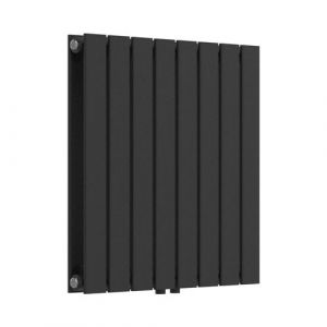 Radiateur à panneaux double Nore 809 W acier 60 x 60 cm noir [neu.haus]