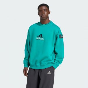 Adidas Originals EQT Washed Sweatshirt, Green - Taille M
