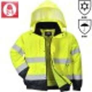 Portwest Blouson 2 en 1 Haute visibilité Jaune/Marine 3XL