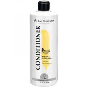 Global Baume banane pour chiens &agrave; poils moyens | Baume IV San Bernard traditionnel | Apr&egrave;s-shampoing pour chiens 500 ml
