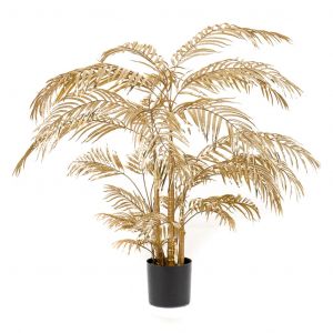 Image de Emerald Palmier Areca artificiel 145 cm Dor&eacute;