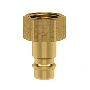 FP Lot de 10 raccords &agrave; air comprim&eacute; ES 14 NI - Raccord m&acirc;le G 1/4" - Filetage int&eacute;rieur DN 7,2