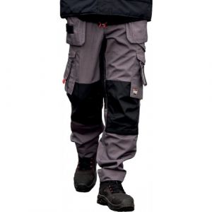 Kiplay Pantalon panblack+ noir 65% polyester 35% coton 270g/m² taille 52
