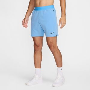 Nike Short de fitness non doubl&eacute; Dri-FIT 18 cm Flex Rep 4.0 pour homme - Bleu - Taille XXL - Male