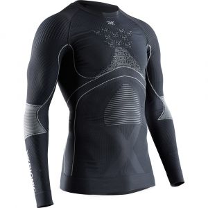 X-Bionic Vêtements intérieurs L/s Energy Accumulator 4.0 - Charcoal / Pearl Grey - Taille XL