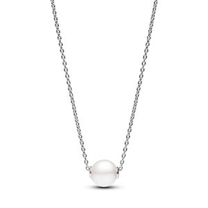 Pandora Collier Perle de Culture d'Eau Douce Traitée - Taille 45 cm