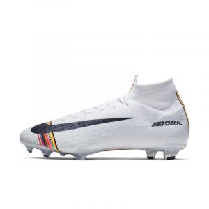 Image de Nike Chaussure de football à crampons terrain sec Mercurial Superfly 360 Elite LVL UP SE FG - Argent - Taille 43 - Unisex