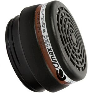 Lot De 2 Cartouches Filtrantes Avec Fixation &agrave; Visser Pour Demi-masque De Protection 9809355. Cat&eacute;gorie A2p3 Contre Gaz, Vapeurs