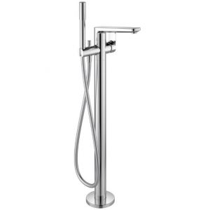 Ideal Standard Mitigeur bain-douche colonnettes chromé ilot sur plexi - TONIC II