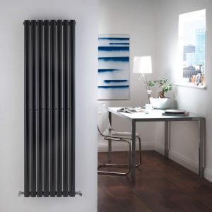 Image de Hudson Reed Radiateur Design vertical Vitality 160c m x 47,2 cm x 7,8 cm 1638 Watts