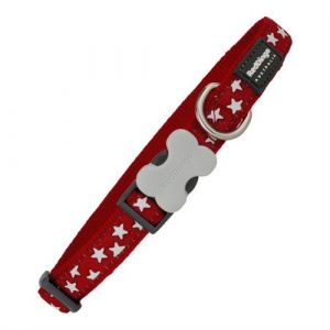Collier pour Chien Style Etoiles 2 3147 cm Rouge