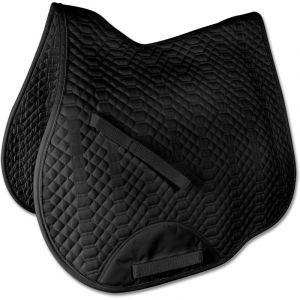 Waldhausen Tapis de selle anatomique matelassé Lugano COULEUR - Blanc, MODELE - Cheval Dressage