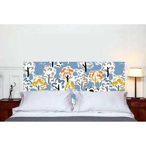 Image de Mademoiselle tiss For&ecirc;t Largeur 140 cm - livraison sous 4 semaines