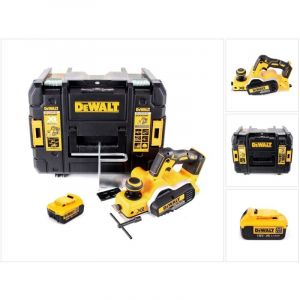 Dewalt DCP 580 NT Rabot sans fil 18V 82mm + 1x batterie 4,0Ah + TSTAK - sans chargeur