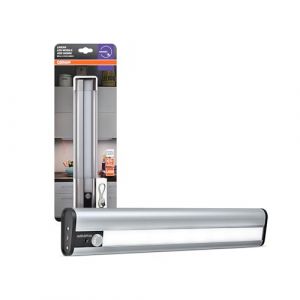Osram Linear LED mobile luminaire sous meuble 300 mm, 4000K, batterie USB, détecteur de mouvement, boîtier aluminium, rechargeable, pour intérieur, IP20
