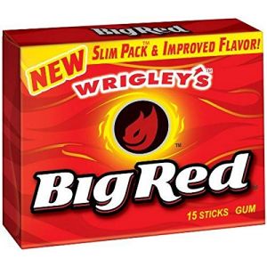Big Red Slim Pack Gum - 15.0 ea