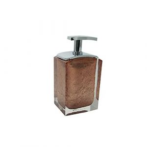 Gedy Antares Distributeur de Savon, résine, Marron, 6.2 x 8 x 15.5