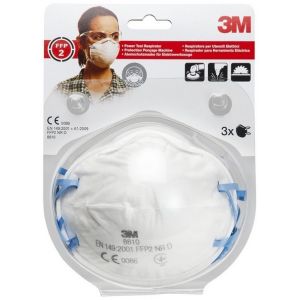 3M Masque anti-poussières coque FFP2 (blister de 3)