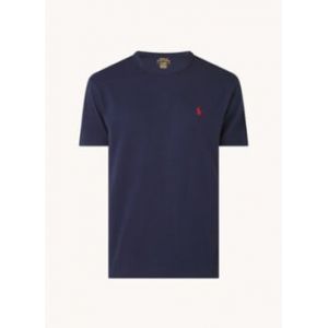 Ralph Lauren T-shirt en coton logo Bleu Polo