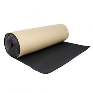 Sourcing map Sourcingmap Tapis Isolation 8mm Voiture Insonorisation Thermique Capot Mat 100x60cm