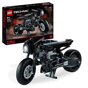 Lego 42155 Technic Le Batcycle de Batman, Jouet de Moto à Collectionner, Kit de Construction de Maquette, Super Héros Emblématique, Film 2022