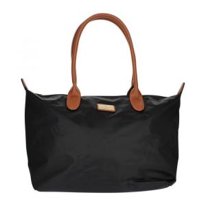 Sac à main cabas grande taille en Polyestere Gallantry Noir