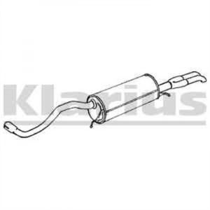 Klarius Tube d'échappement 250409
