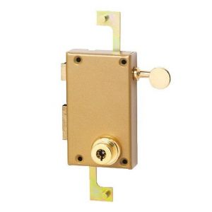 Mécanisme en applique vertical tirage 70 mm A2P1 7 ailettes gauche 0 - POLLUX - 075700