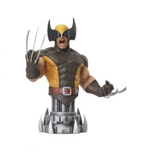 Diamond Select Toys Figurine Marvel Comics - Buste 1/7 Brown Wolverine 14 cm.