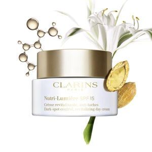 Clarins Nutri-Lumi&egrave;re 60+ SPF 15 Toutes Peaux Tagescreme 50 ml Damen (2880 &euro; / 1 l)