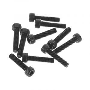 Axial AX31398 -M2.6x12mm Cap Head Screw Noir (10)