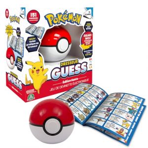 Zanzoon Pok&eacute;mon - Dresseur Guess Kanto, Jeu de soci&eacute;t&eacute; ludique et Amusant, Il Devine l'animal auquel tu penses, 1 Joueur, pour Les Enfants &agrave; partir de 6 Ans, GPK00