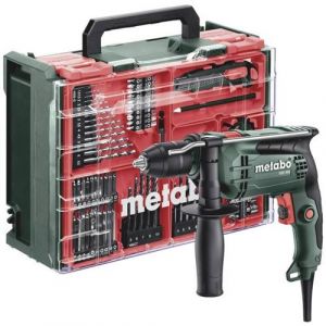 Metabo SBE 650 Set 2 vitesses-Perceuse &agrave; percussion 650 W
