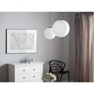 Image de Beliani Petite lampe suspension boule BARROW S