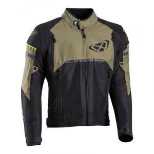 Ixon Blouson textile Allroad noir/kaki- L