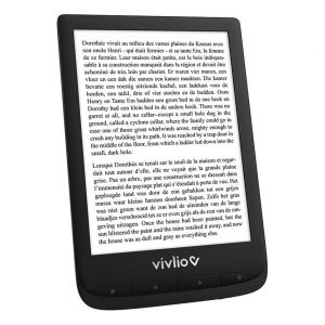 Vivlio Touch Lux 5 Noir + Pack d'eBooks