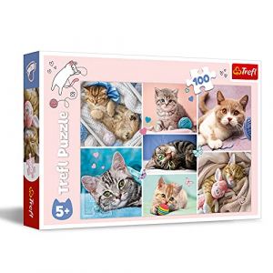 Image de Trefl Puzzle Le monde des chats 100 pièces - 5 ans et +