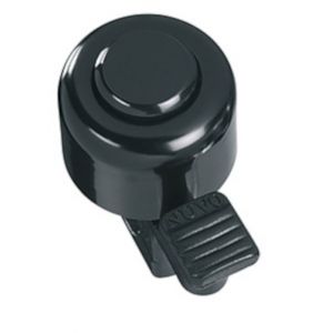 Ergotec Sonnette de velo 35 mm aluminium noir