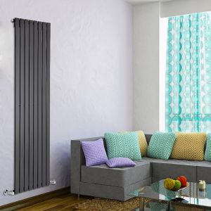 Hudson Reed Radiateur design vertical Delta 178 cm x 56 cm x 7,9 cm