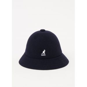 Kangol Bob Denji en laine m&eacute;lang&eacute;e avec bordure logo