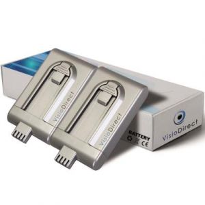 Visiodirect Lot de 2 batteries pour Dyson DC-16 Handheld aspirateur sans fil 1500mAh 21.6V -