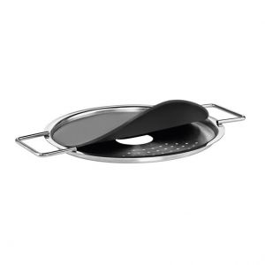 Eva Solo Couvercle-passoire / Ø 20 cm - Eva Trio noir,métal brillant en métal