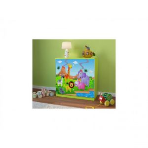 Inconnu Commode babydreams verte Safari