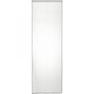 Atmosphera Lot de 2 Voilages Vitrage Blanc Moly 60 x 160 cm