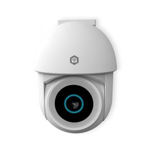 Cam&eacute;ra de Surveillance Ext&eacute;rieur Intelligente 3MP Full HD 1296p SmartLife Nedis Blanc