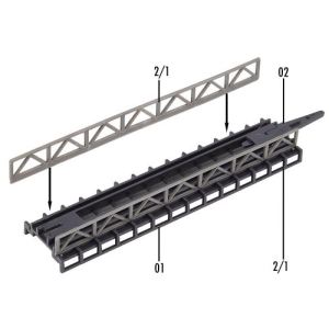 Faller 282901 - 4 allées de pont - Echelle Z