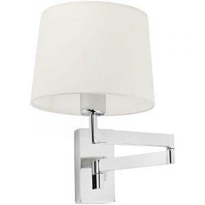 Faro ARTIS Applique murale avec bras articul&eacute; chrome/beige